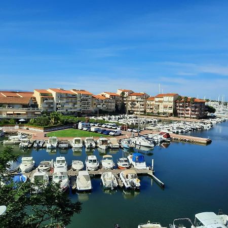 Appartement T2 Vue Mer Et Port,2 Balcons, Parking Prive Canet-en-Roussillon Exteriér fotografie