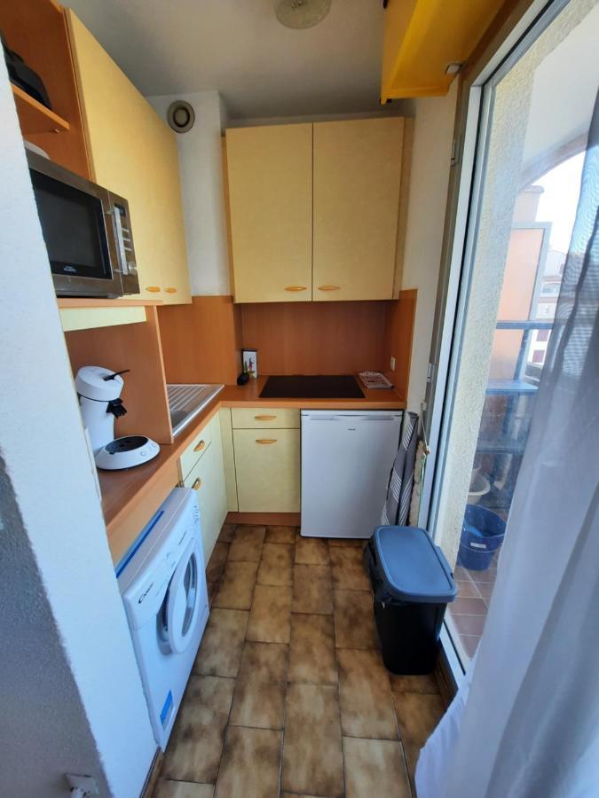 Appartement T2 Vue Mer Et Port,2 Balcons, Parking Prive Canet-en-Roussillon Exteriér fotografie