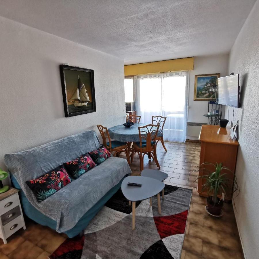 Appartement T2 Vue Mer Et Port,2 Balcons, Parking Prive Canet-en-Roussillon Exteriér fotografie
