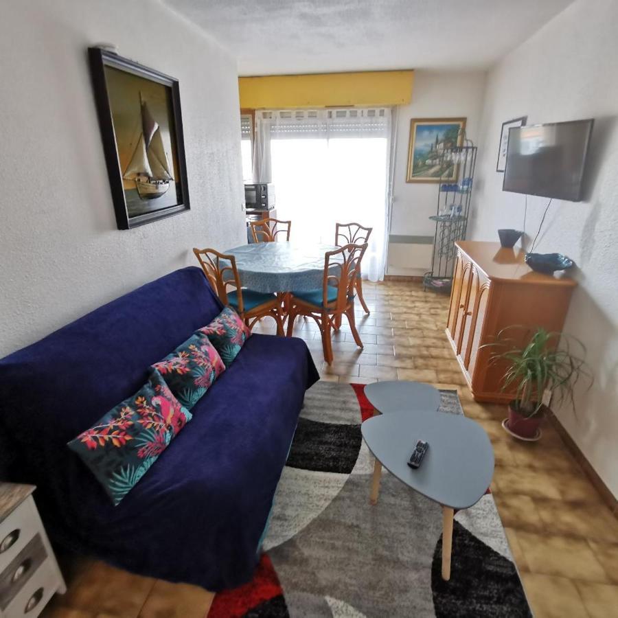 Appartement T2 Vue Mer Et Port,2 Balcons, Parking Prive Canet-en-Roussillon Exteriér fotografie