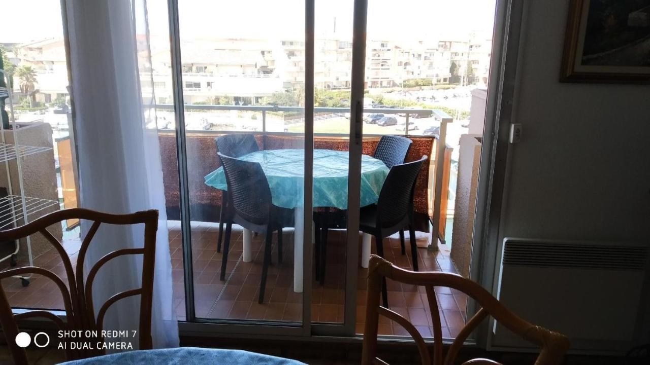Appartement T2 Vue Mer Et Port,2 Balcons, Parking Prive Canet-en-Roussillon Exteriér fotografie