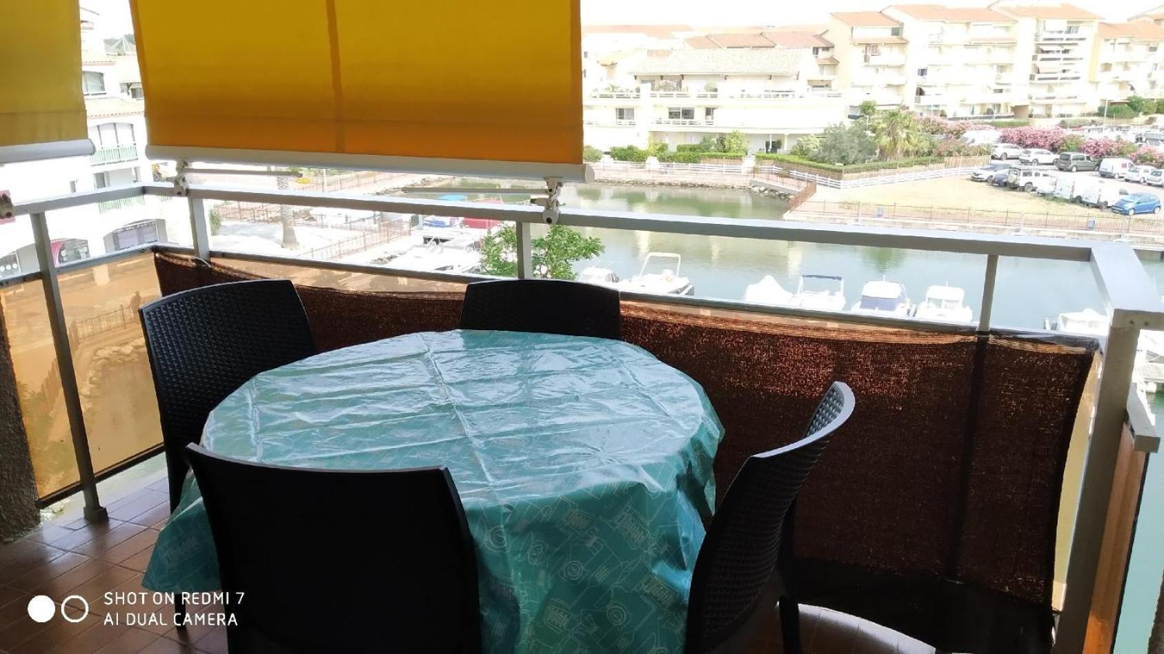 Appartement T2 Vue Mer Et Port,2 Balcons, Parking Prive Canet-en-Roussillon Exteriér fotografie