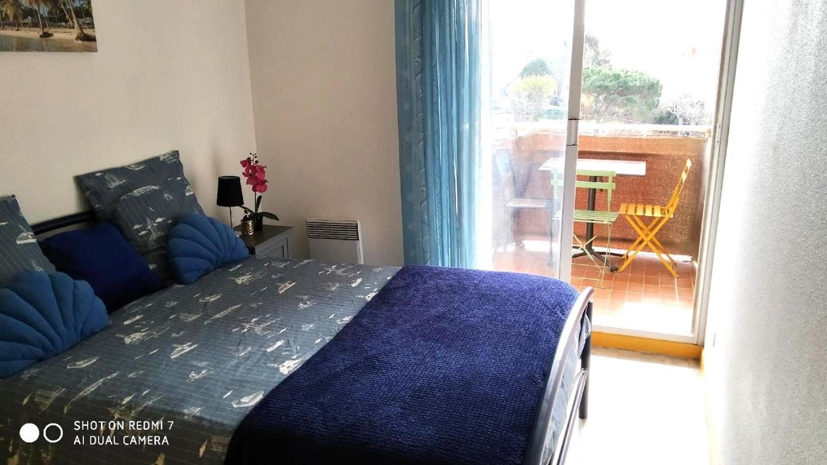 Appartement T2 Vue Mer Et Port,2 Balcons, Parking Prive Canet-en-Roussillon Exteriér fotografie