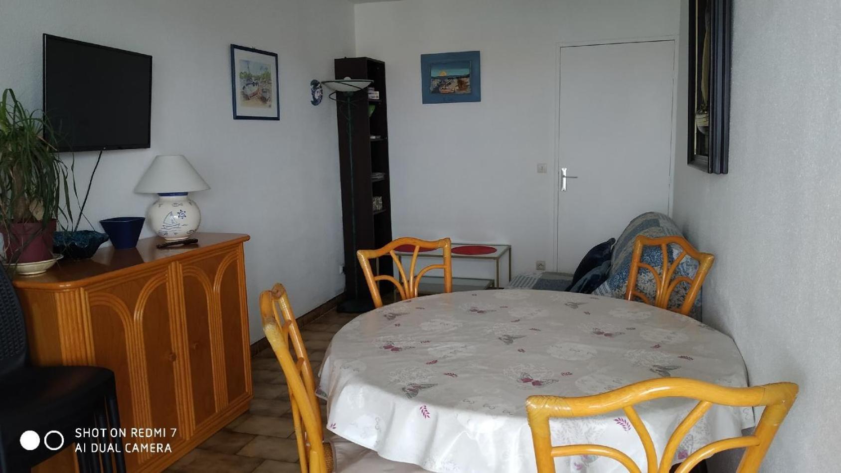 Appartement T2 Vue Mer Et Port,2 Balcons, Parking Prive Canet-en-Roussillon Exteriér fotografie