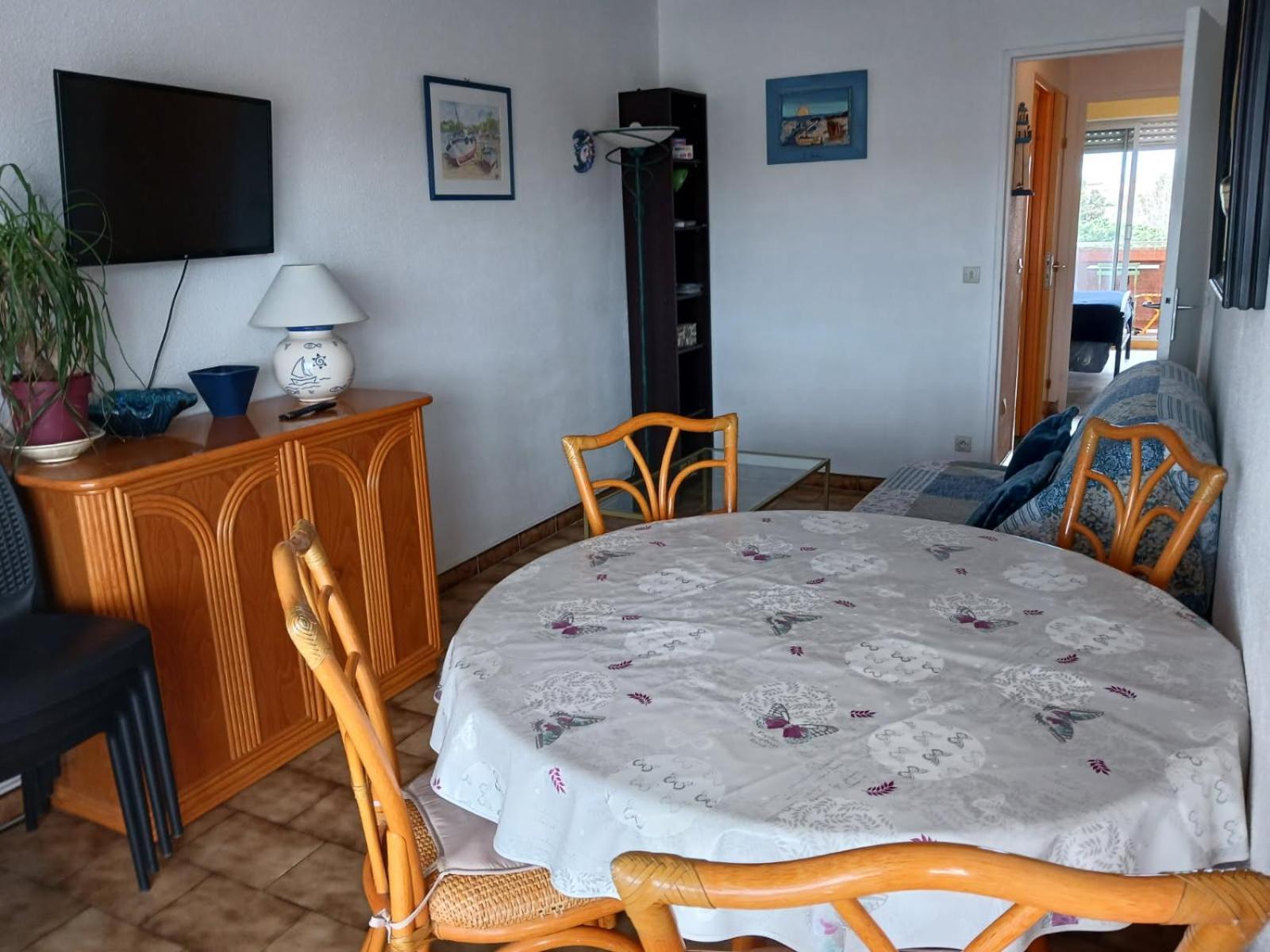 Appartement T2 Vue Mer Et Port,2 Balcons, Parking Prive Canet-en-Roussillon Exteriér fotografie